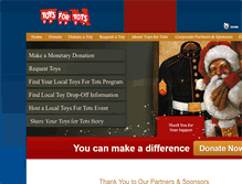 Tablet Screenshot of deland-fl.toysfortots.org